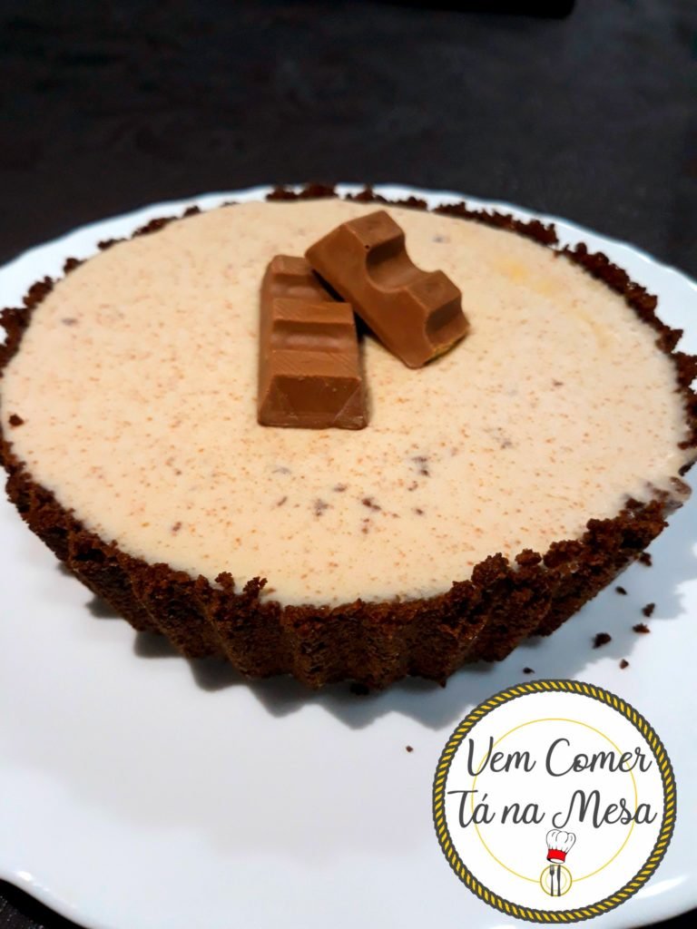 Receita Torta Mousse de Kinder