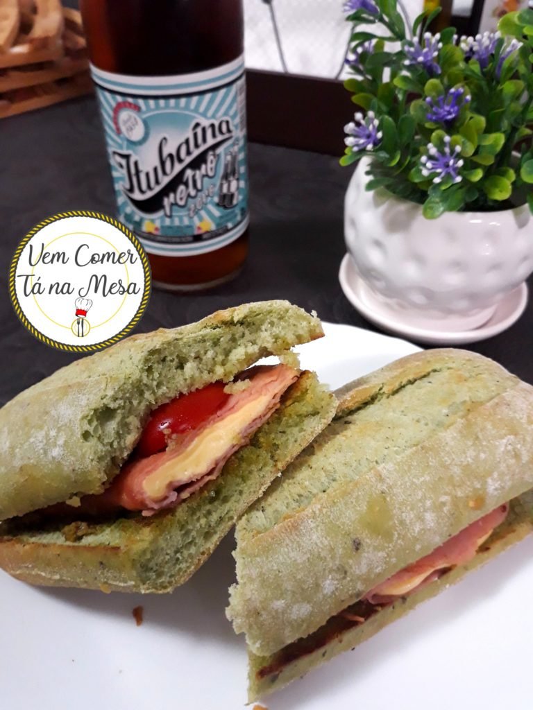 Receita lanche tubaina